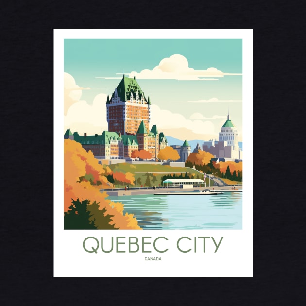 QUEBEC CITY by MarkedArtPrints